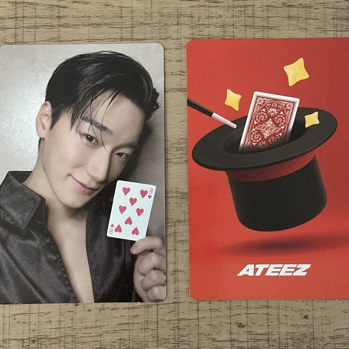 ATEEZ SEONGHWA Photocard Golden Hour Part 3 Magician Ver Exclusive