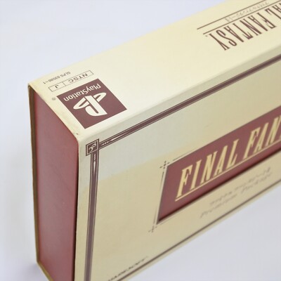 PS1 FINAL FANTASY I II 1 2 Premium Package Monochrome Version