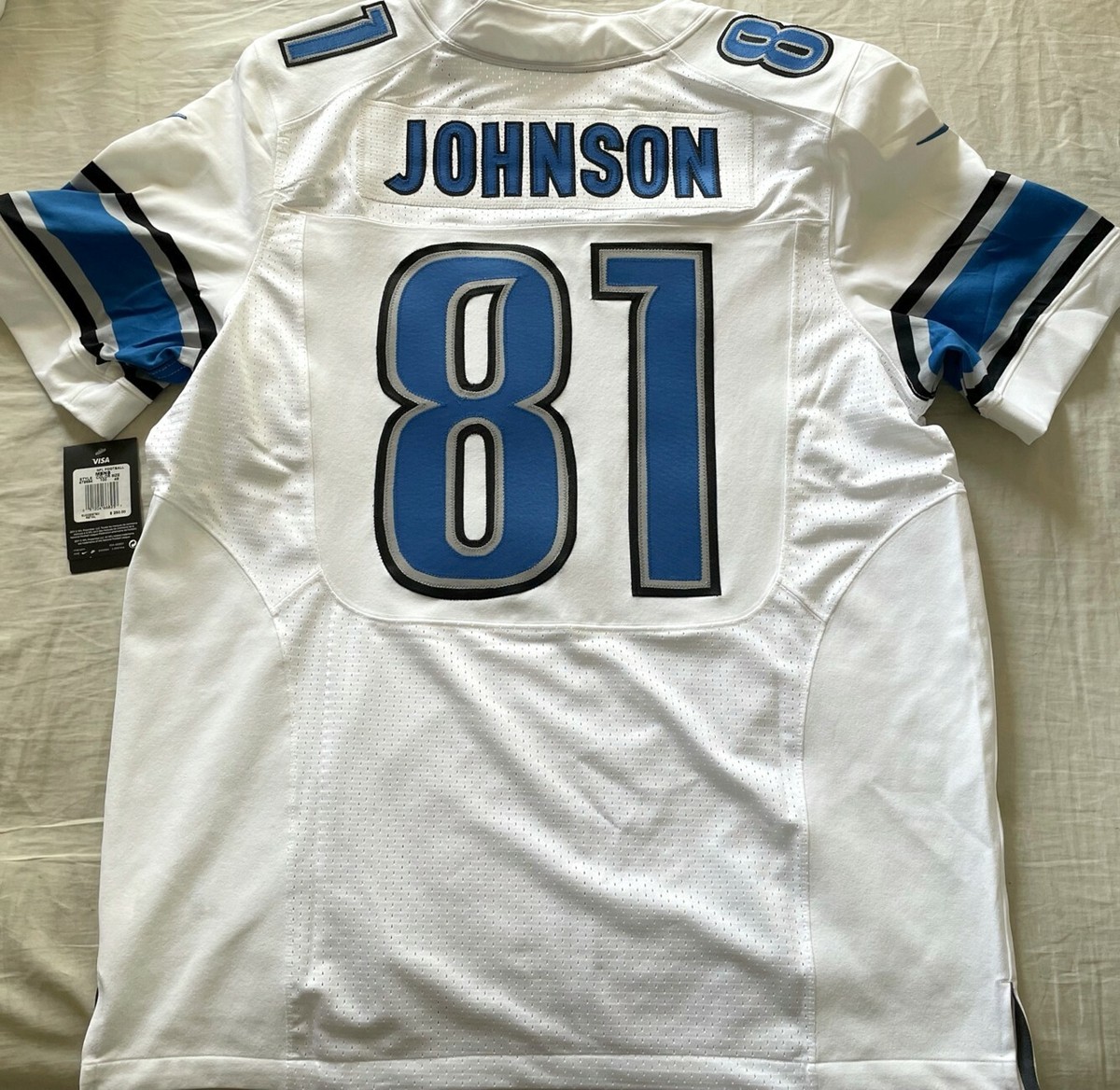 Calvin Johnson Detroit Lions 2012 authentic Nike Elite game model