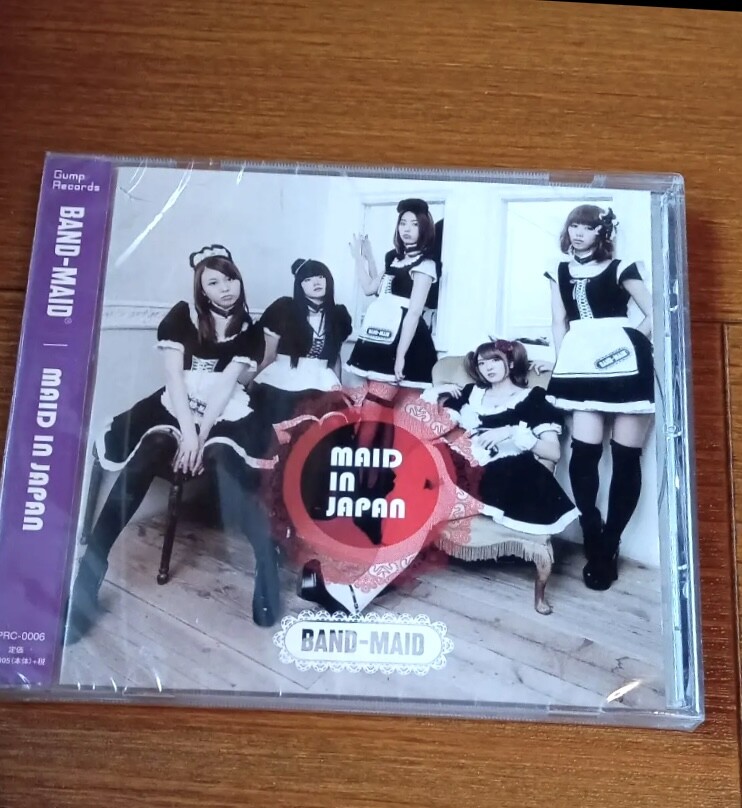 Rare! BAND-MAID CD Album MAID IN JAPAN Used Indies Label Miku