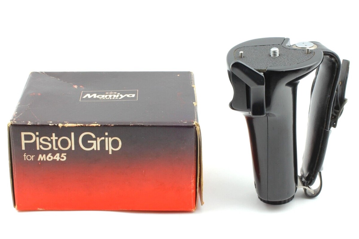 Near MINT in Box】Mamiya Pistol Grip for M645 Left hand Grip From