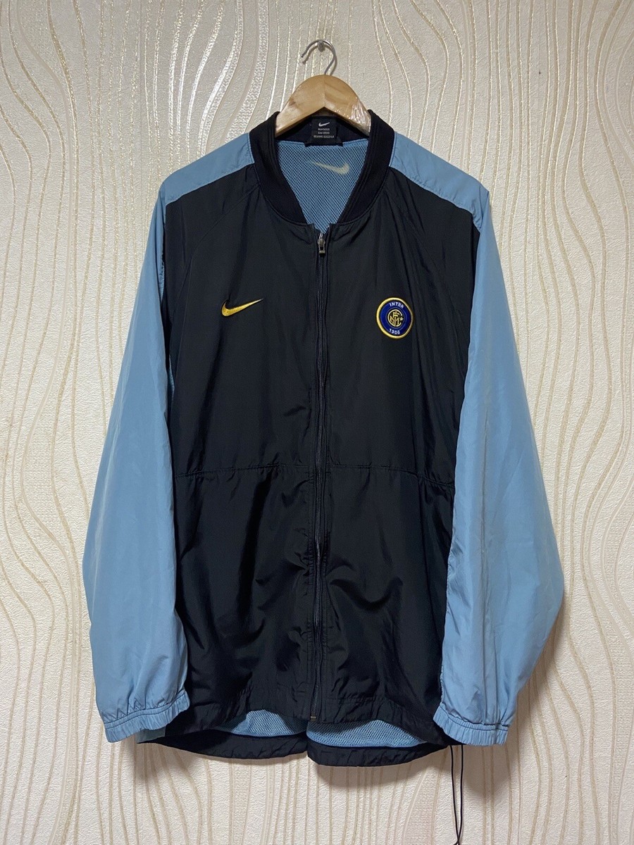 INTER MILAN 1999 2000 FOOTBALL SOCCER TRAINING JACKET NIKE sz XL
