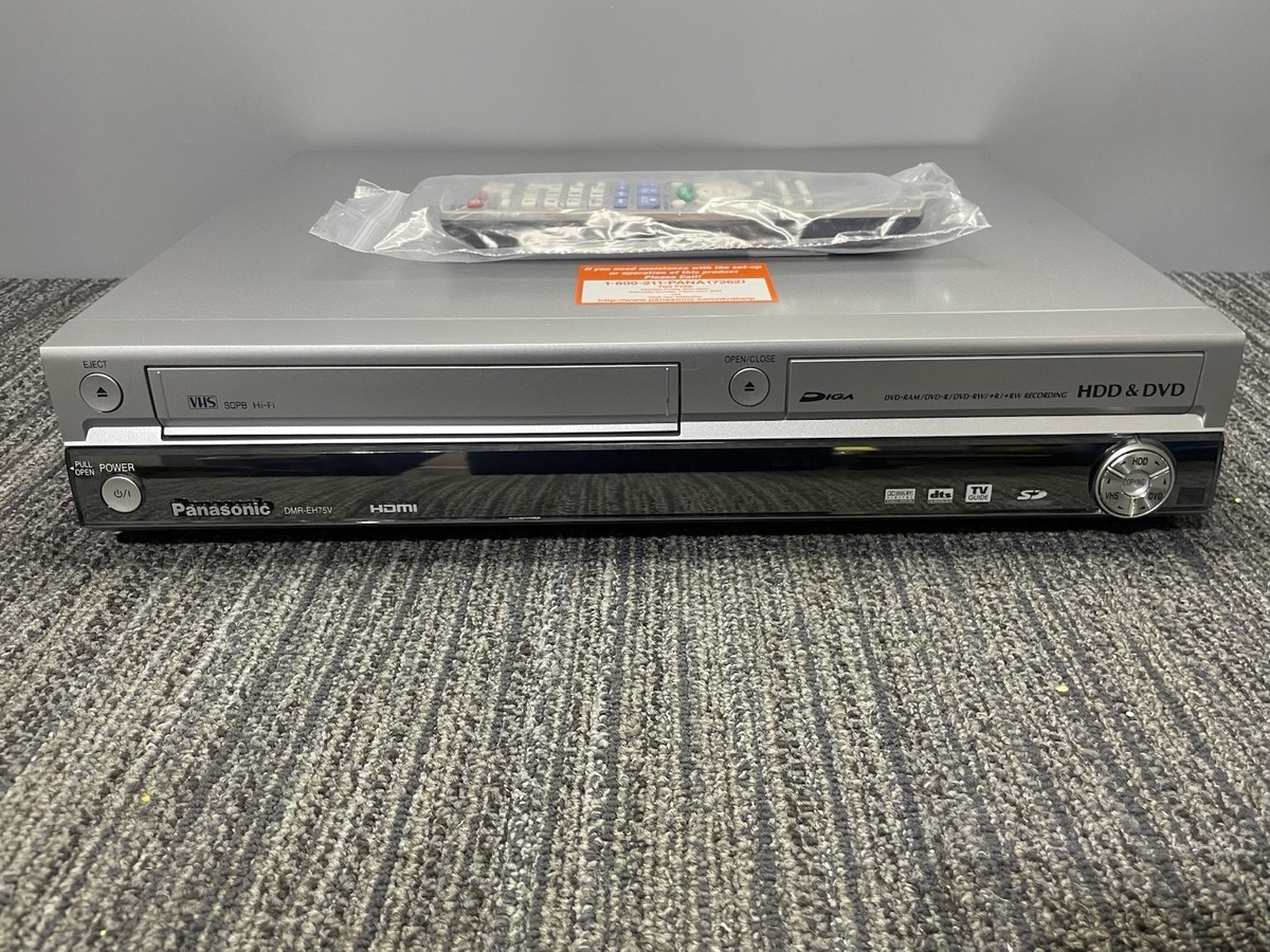 パナソニック DMR-EH75V HDD/VHS/DVDレコーダー ビデオデッキ