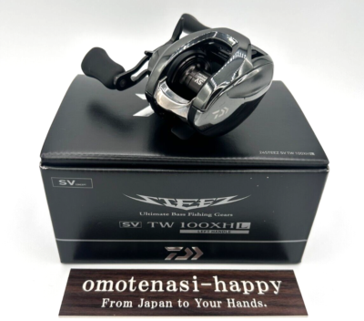 Daiwa 24 STEEZ SV TW 100XHL Left Handle Baitcasting Reel Fishing