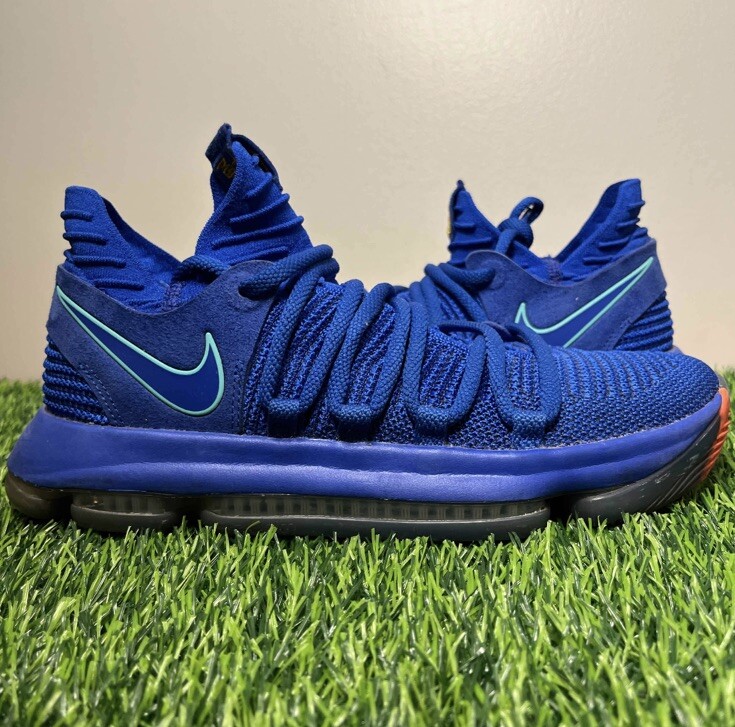 Nike KD 10 City Edition 2017 Blue Men's Size 7.5 Sneakers Shoes