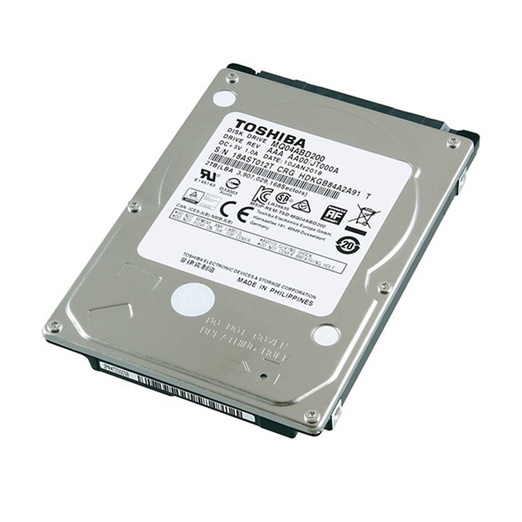 Toshiba MQ04ABD200 2TB 5400RPM 128MB SATA 6Gb/s 2.5