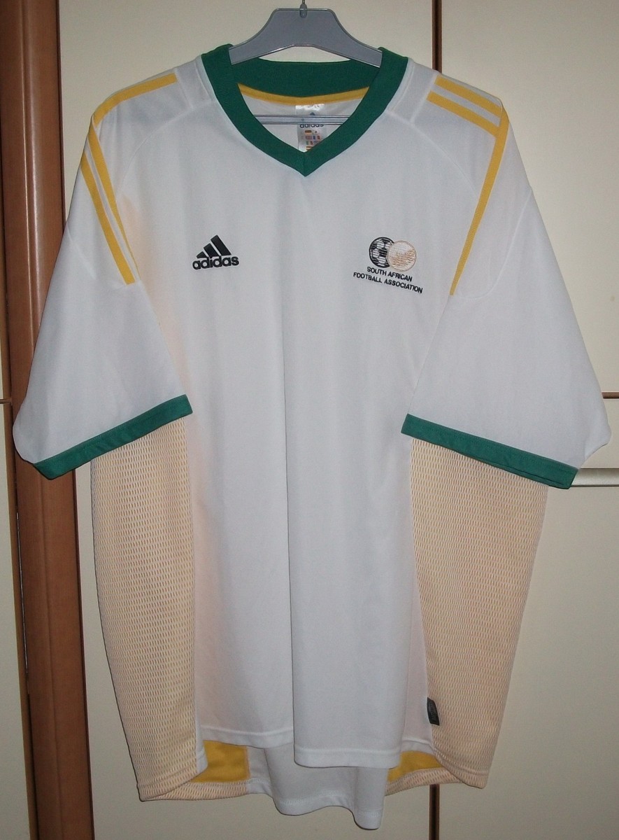SOUTH AFRICA 2002 2003 2004 HOME FOOTBALL SHIRT JERSEY ADIDAS Size