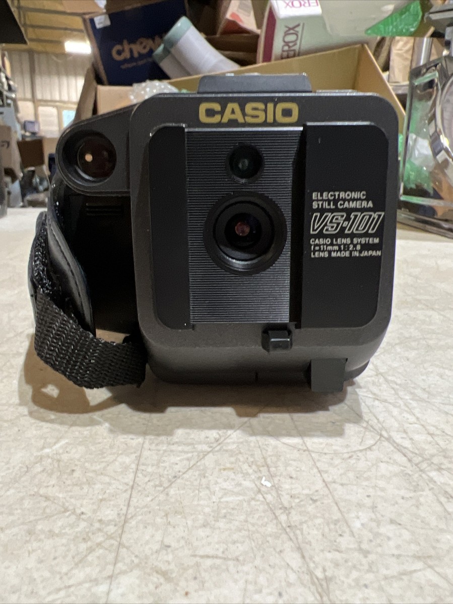 Vintage Electronic Still Camera Casio VS-101 80's Very Very Rare