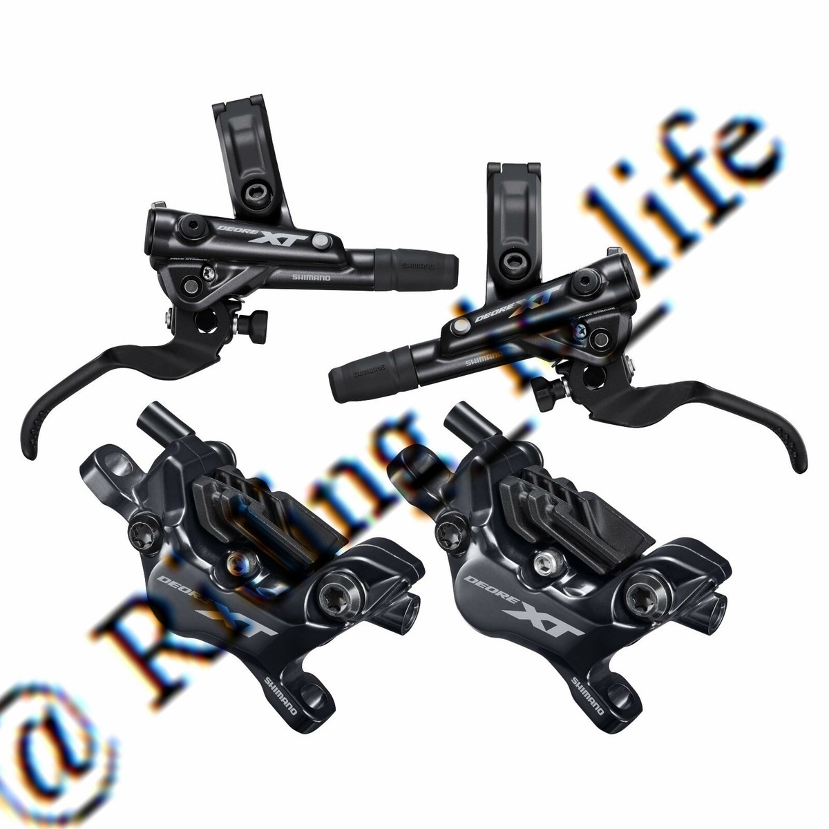 New Shimano XT M8120 4-Piston BL-M8100/BR-M8120 MTB Brakes Resin