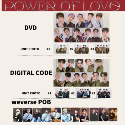 SEVENTEEN Power of Love DVD 2021 Concert Weverse DIGITAL CODE