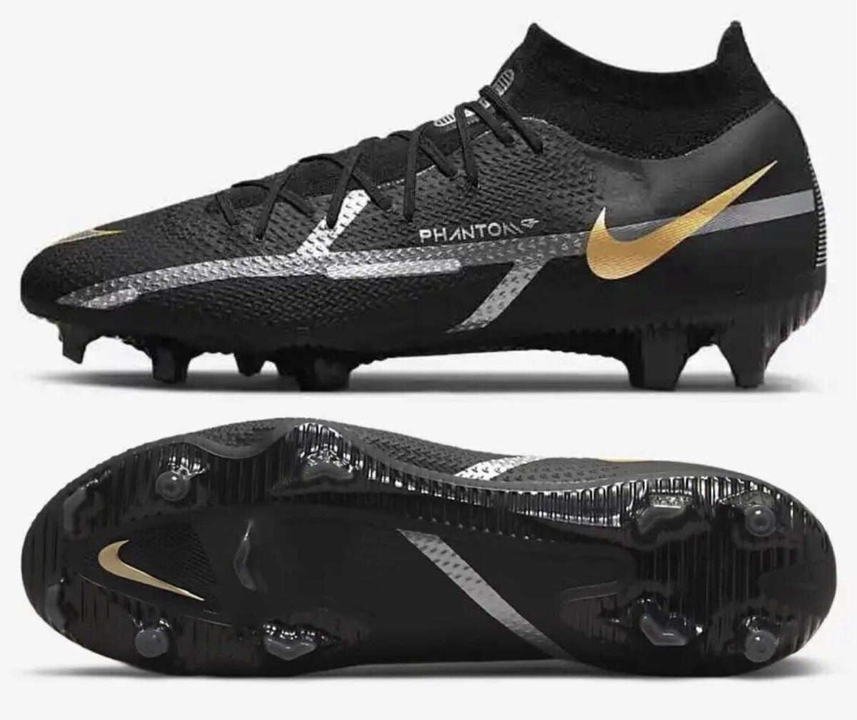 NEW Nike Phantom GT2 Pro Dynamic Fit FG Soccer Cleats, Black