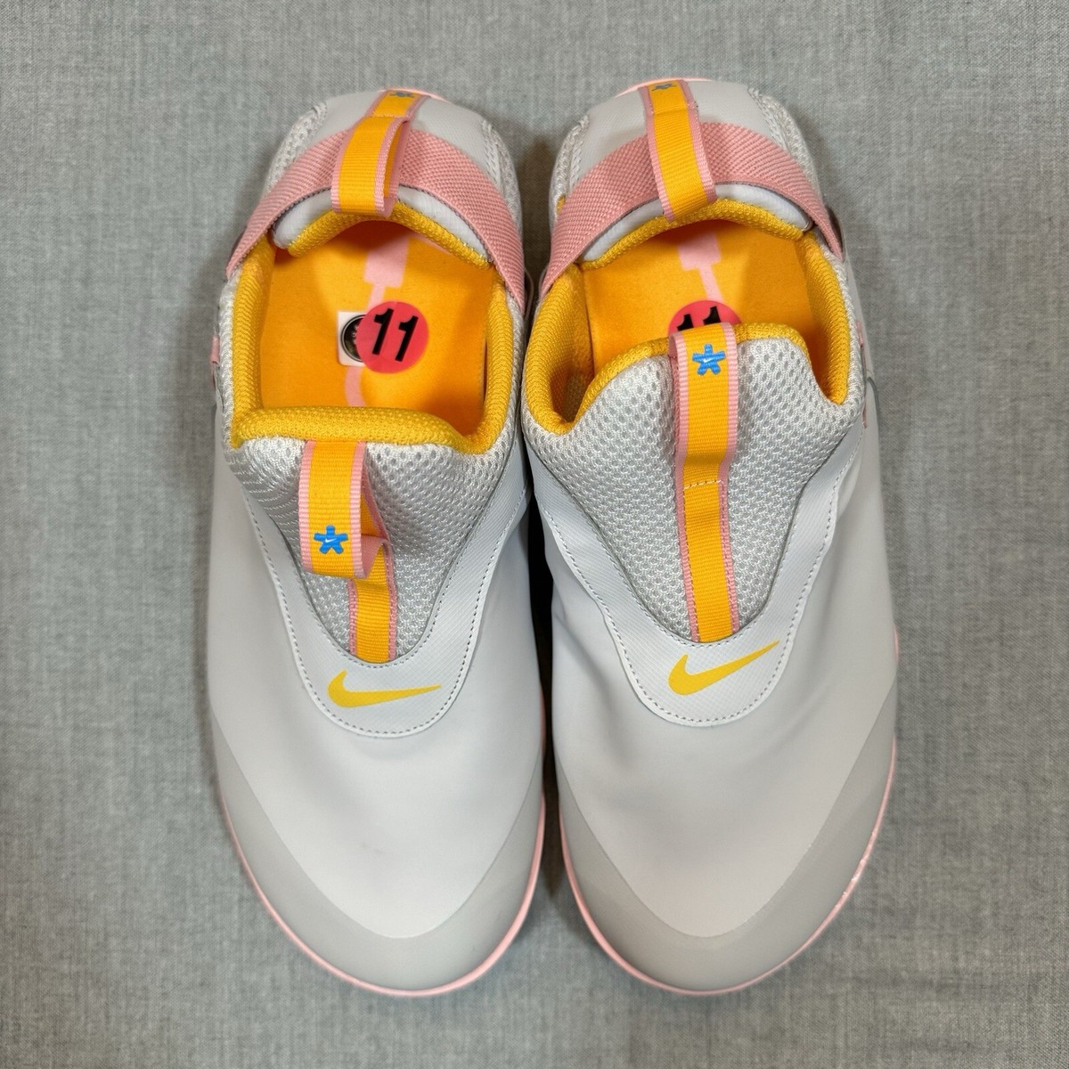 Nike Zoom Pulse Shoes Men's Size 11 Gray/Pink Nurse Medical