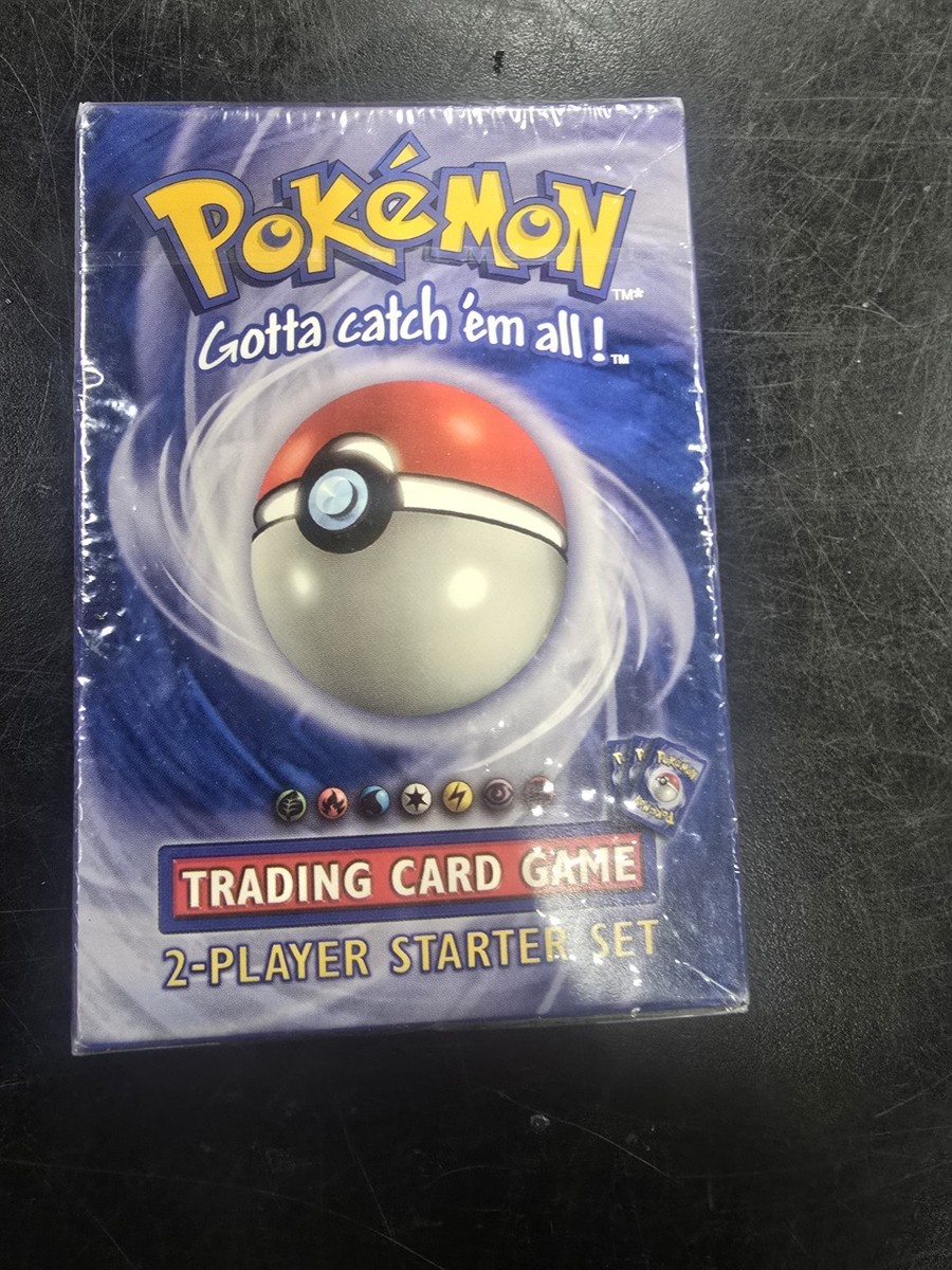 RARE 1999 Pokemon 2 Player Trading Card Game Starter Set Woc06047