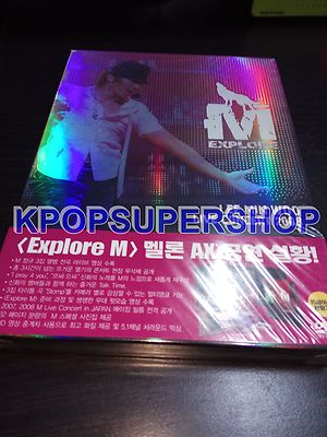 M (Lee Min Woo) Live Concert 2008 'EXPLORE M' DVD New RARE OOP