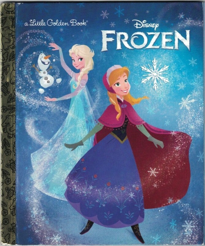Disney FROZEN - A Little Golden Book - 2013 | eBay