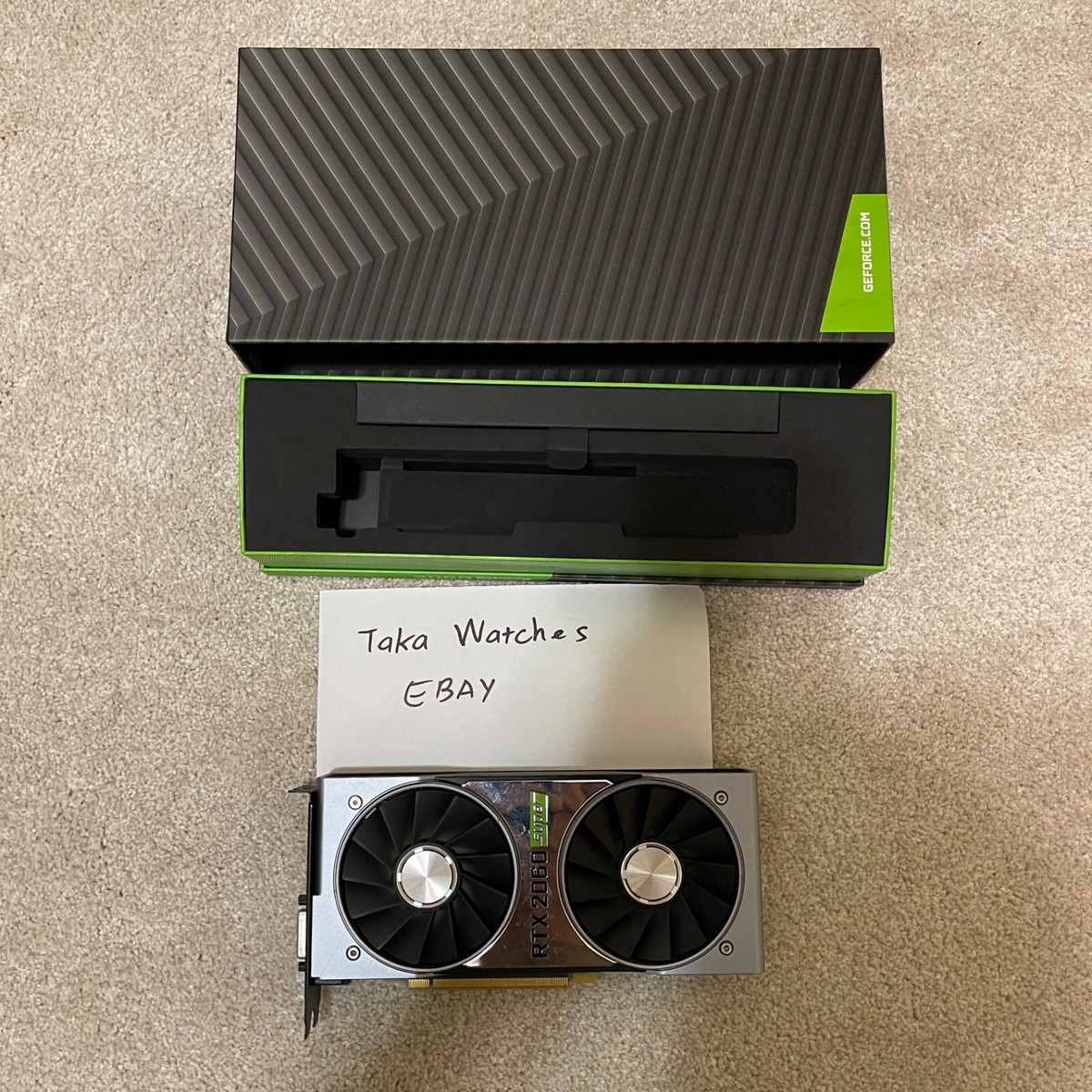 NVIDIA GeForce RTX 2060 Super Founders Edition 8GB GDDR6 Graphics