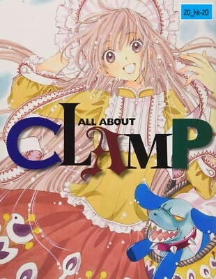 CLAMP All About art book manga X 18.5 PASTEL PLATINUM NEWTYPE