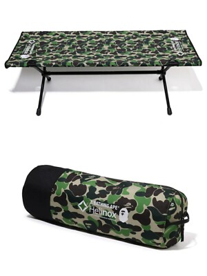 A BATHING APE [BAPE x HELINOX] ABC CAMO BENCH 1L23-182-911 | eBay