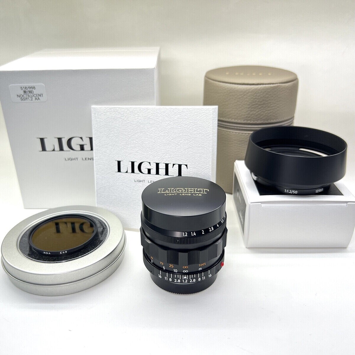 Light Lens Lab NOCTILUX M 50mm F1.2 ASPH 1966 Leica M M3 M6 M240