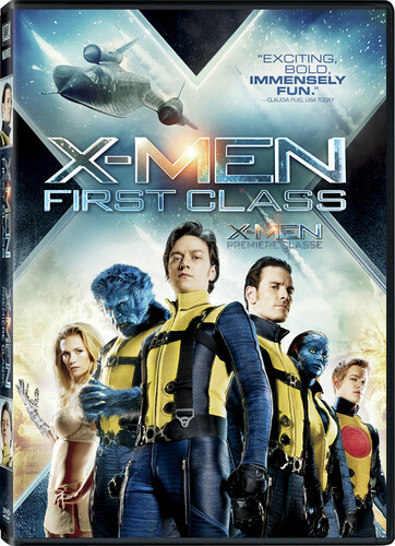 X-Men: First Class (DVD, 2011) James McAvoy Michael Fassbender