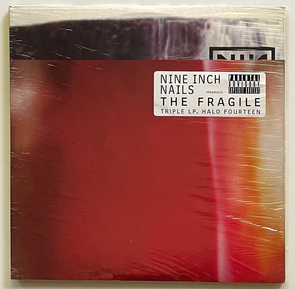 LIKE NEW!! Vtg 1999 NINE INCH NAILS Album THE FRAGILE Vinyl 1ST