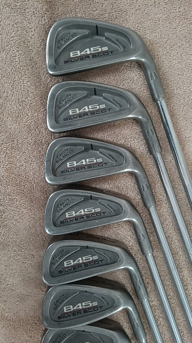 TZ GOLF - Tommy Armour 845s Silver Scot 3-SW, NO PW, Set RH Stiff