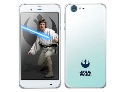SHARP SW001SH STAR WARS MOBILE LIGHT SIDE LTD EDITION ANDROID
