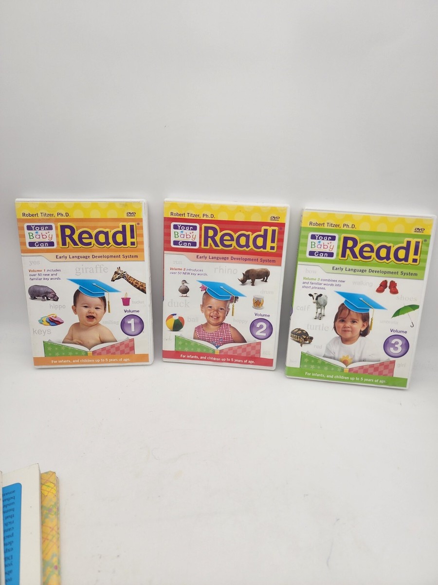 Lot Of Three Your Baby Can Read Disk Set (Starter, Volumes 1-3) | eBay