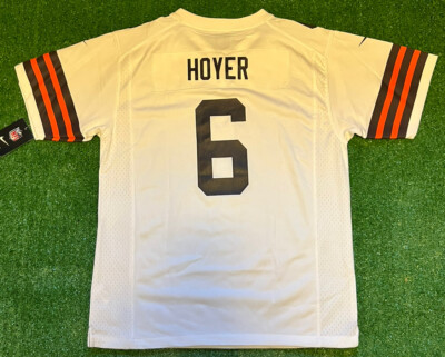 New Nike Cleveland Browns #6 Brian Hoyer NFL Football WhiTe Jersey