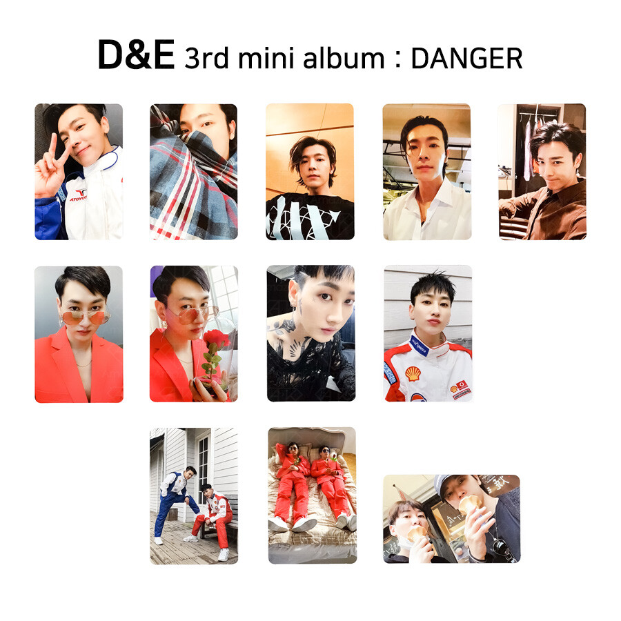 D&E EUNHYUK DONGHAE from SUPER JUNIOR 3rd mini album DANGER