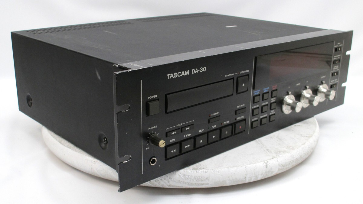 Tascam DA-30 Professional Digital Audio Tape Deck DAT Recorder | eBay