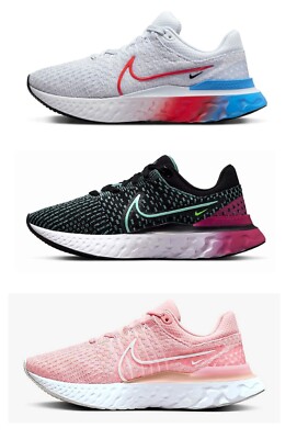 NEW Nike React Infinity Run Flyknit 3 Women Shoes, Color, Size