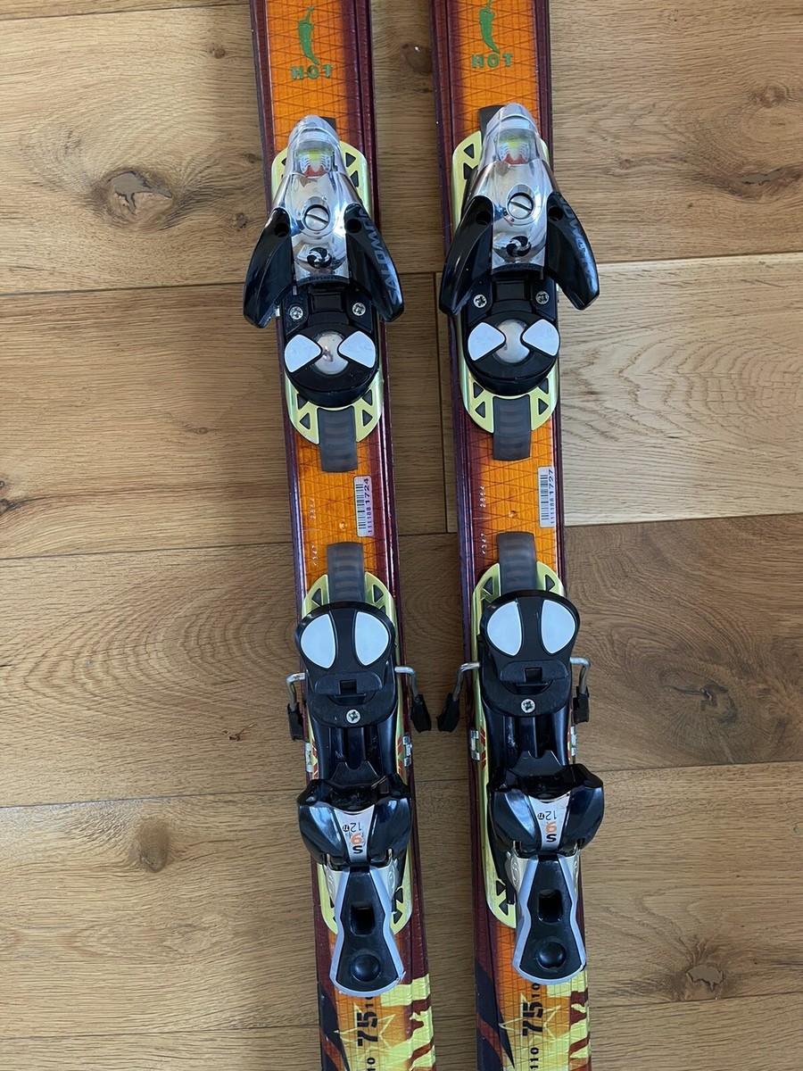 Salomon SCREAM 10 Xtra HOT skis skiis 175cm & Salomon s912 PILOT