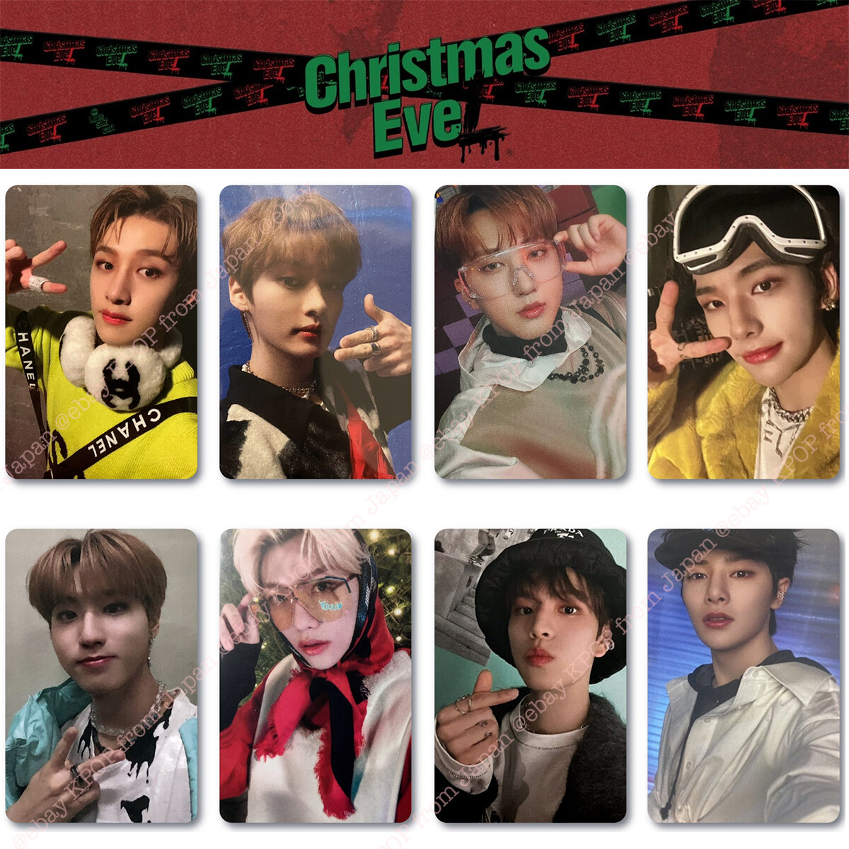 Stray Kids Christmas Evel SUBK SHOP Exclusive Official Photocard