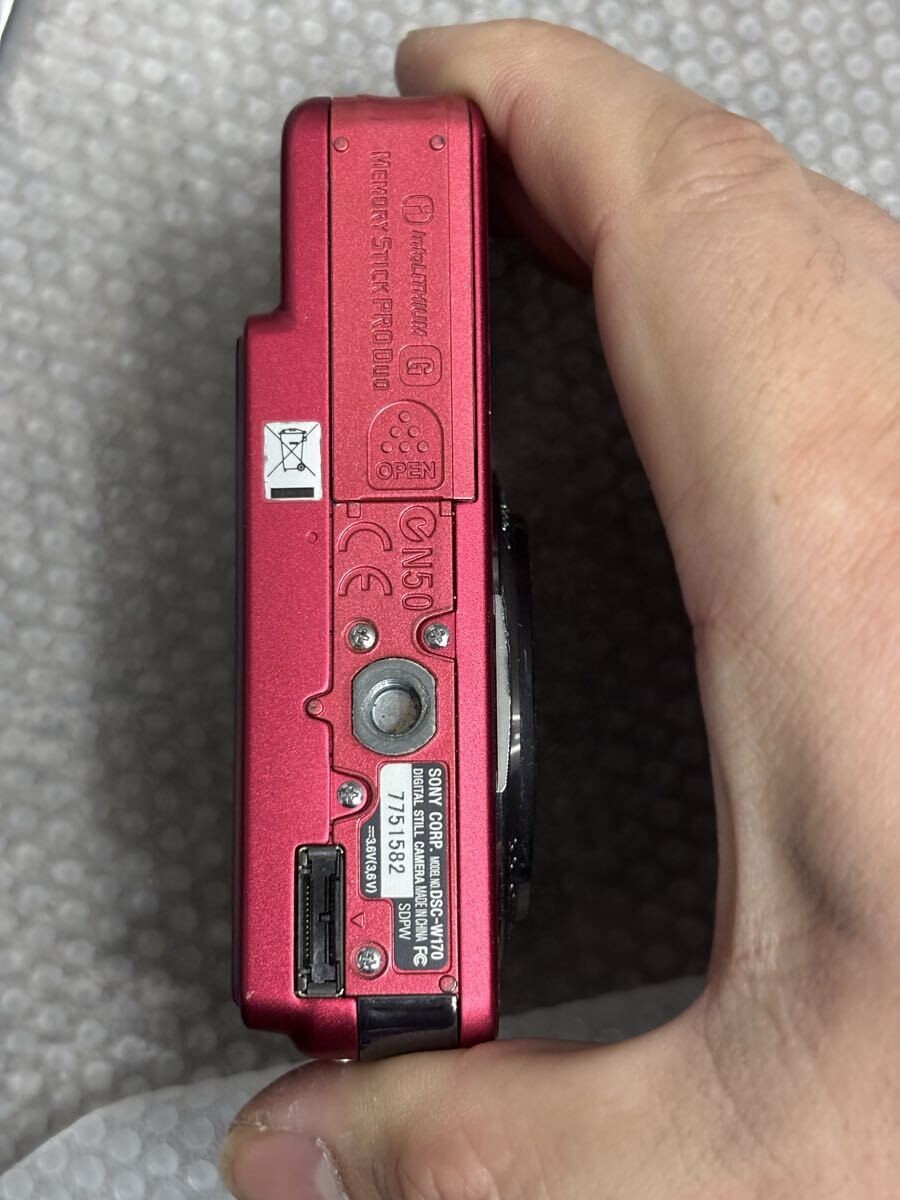 Sony Cyber-shot DSC-W170 10.1MP Digital Camera - Silver (DSC-W170