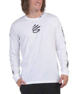 Under Armour Stephen Curry x TUFF CROWD Long Sleeve Shirt Mens S