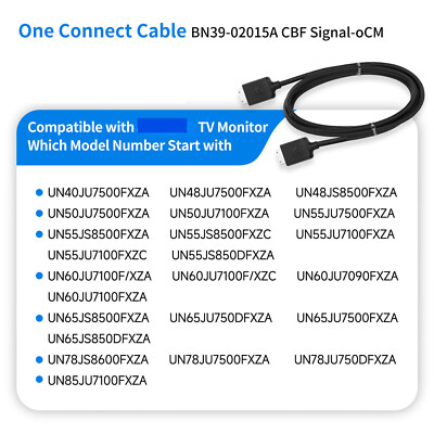 One Connect Cable BN39-02015A UN55JS8500F UN50JU7500F UN55JU7500F