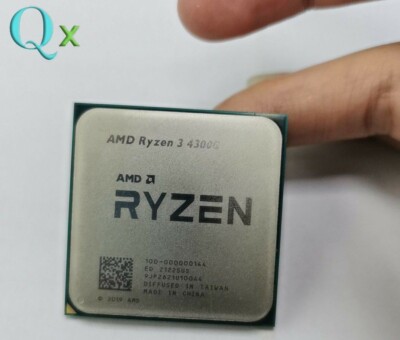 AMD Ryzen 3 4300G AM4 CPU Processor | 3.8GHz | Quad Core | 65W