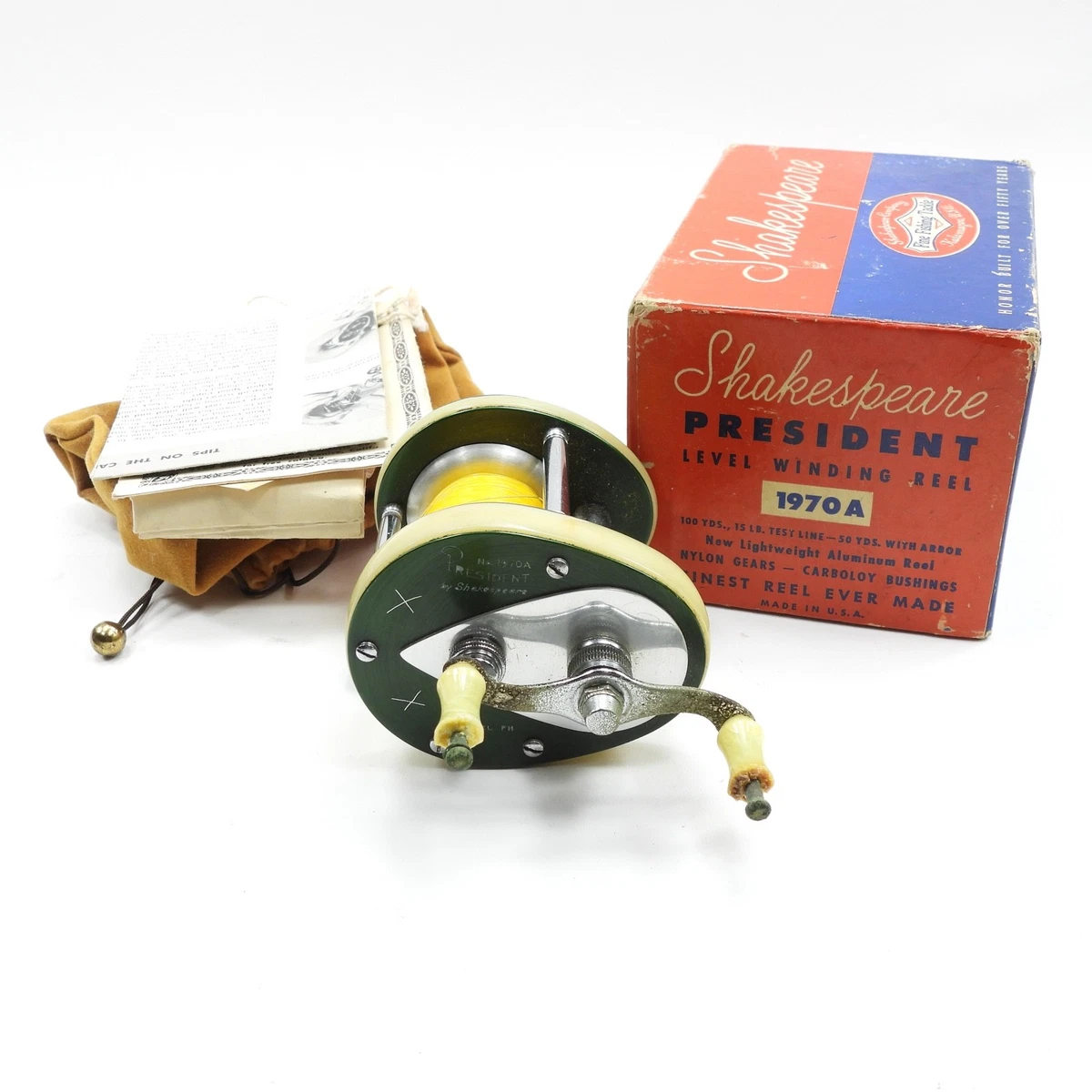 Shakespeare President In Vintage Casting Fishing Reels for sale - eBay