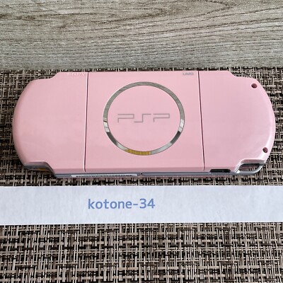 SONY PSP 3000 ZP Console Blossom Pink Playstation Portable Used