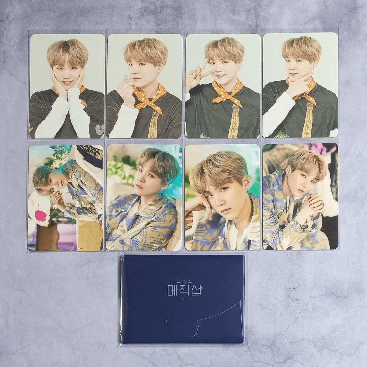 BTS 5th Muster Magic Shop Seoul Official Mini Photo Card - Suga