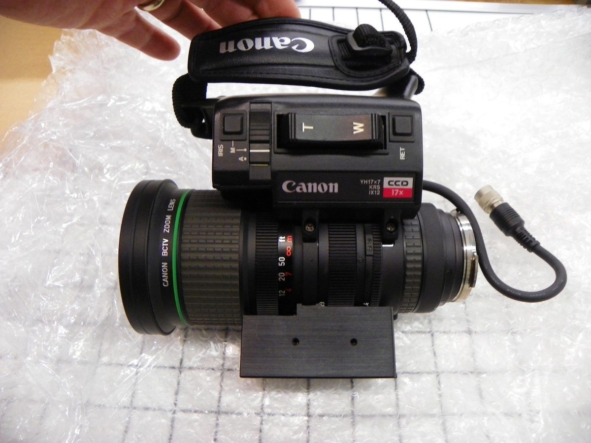 Canon BCTV Zoom Lens YH17x7 7-119mm | eBay