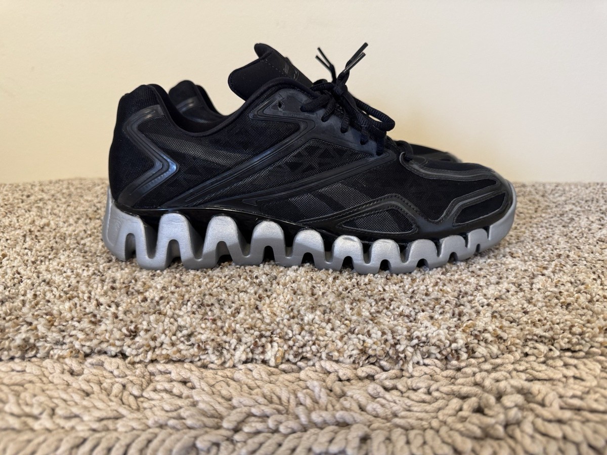 Reebook ZigTech Zig Sonic, V51084, Black, Men's Running Shoes