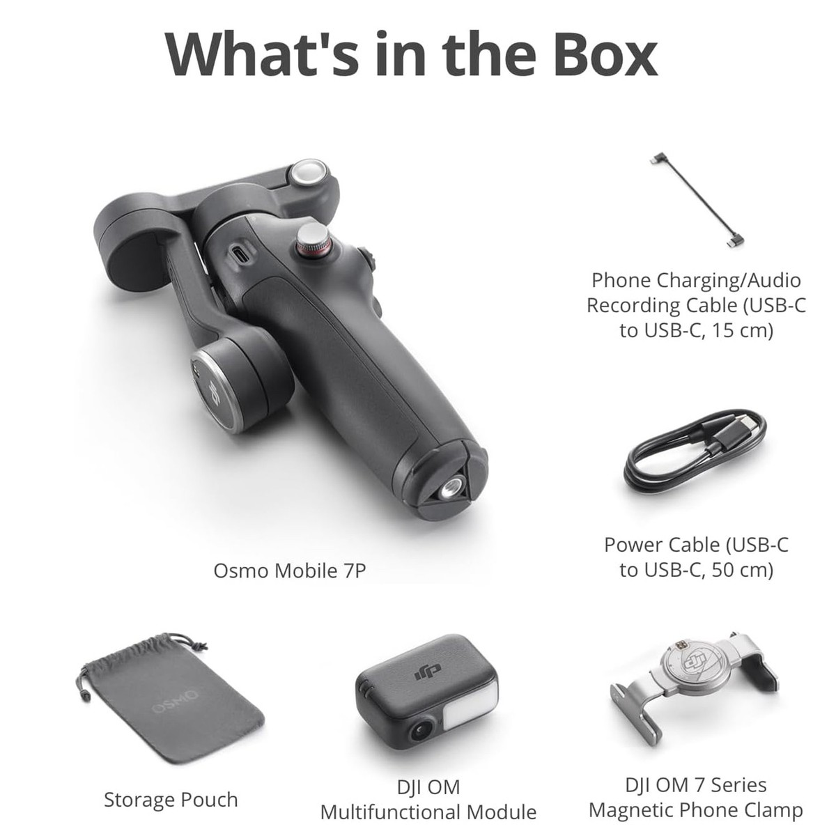 DJI Osmo Mobile 7P 3-Axis Phone Gimbal Stabilizer for Smartphone