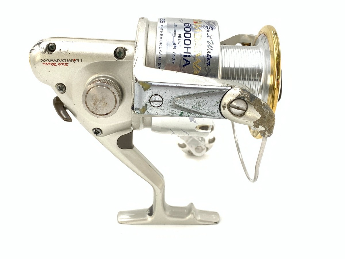 Daiwa Team DAIWA X 6000 HiA Spinning Reel SURF Fishing Saltwater