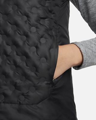 Nike Aeroloft Down Running Vest Women's Large $190.00 FB7606 010