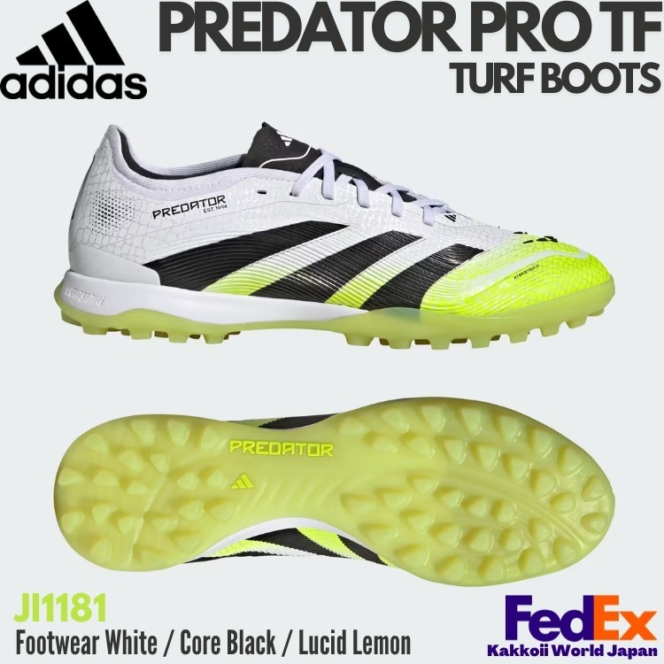 adidas Soccer shoes PREDATOR PRO TF Footwear White/Core Black