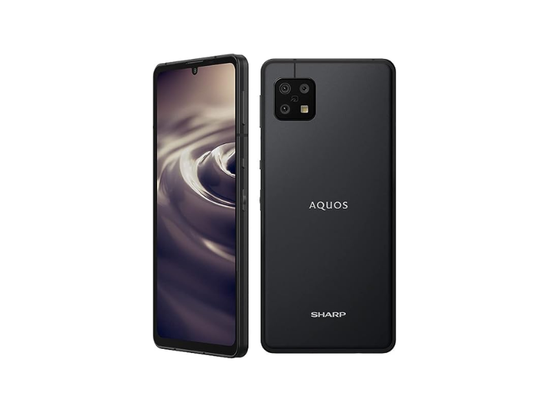 SHARP SIM-FREE smartphone AQUOS sense6 SH-54B Black RAM4GB/ROM64GB