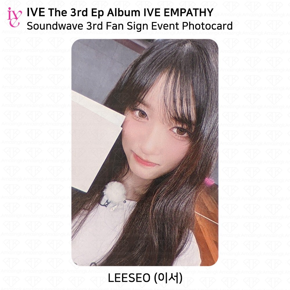 IVE The 3rd EP Album IVE EMPATHY Soundwave 3rd Fan Sign Event