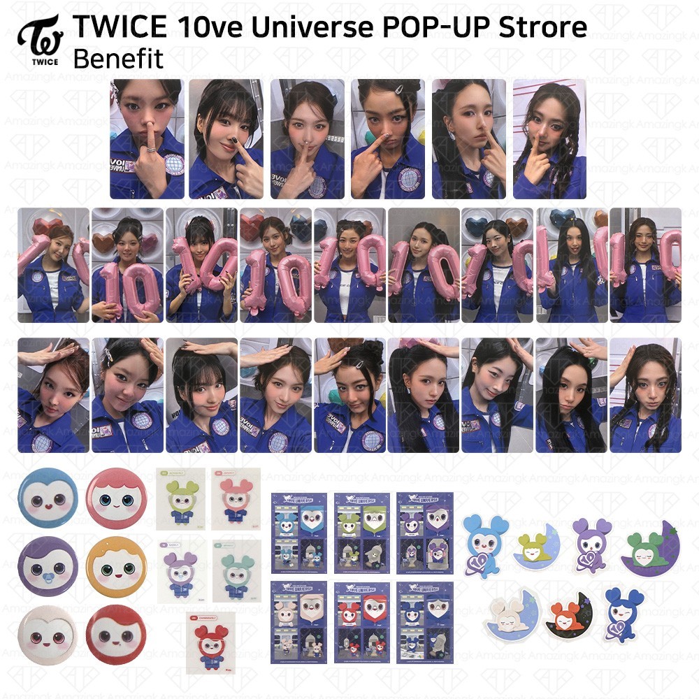 TWICE 10th Anniversary FANMEETING 10VE UNIVERSE POP-UP STORE
